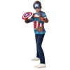 Detský set top a maska - Capitan America