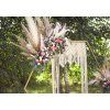 Svadobný Macrame záves - Krémový 104 x 182 cm