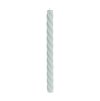 set 2 sage green spiral taper candles dia 2 2cm x 26cm