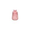 Mini sklenená váza Verone - Ružová