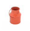tangerine milk pot with handle dia 5cm x 9cm