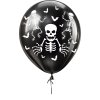 Komplet balonov iz lateksa - Okostnjaki 30 cm 10 kos