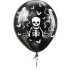 Sada latexových balónov - Kostry 30 cm 10 ks