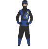 Detský chlapčenský kostým - Ninja modrý