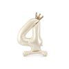 Samostojaci fóliový balón 4 - Satin cream 84 cm