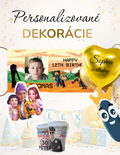 homepage - personalizované