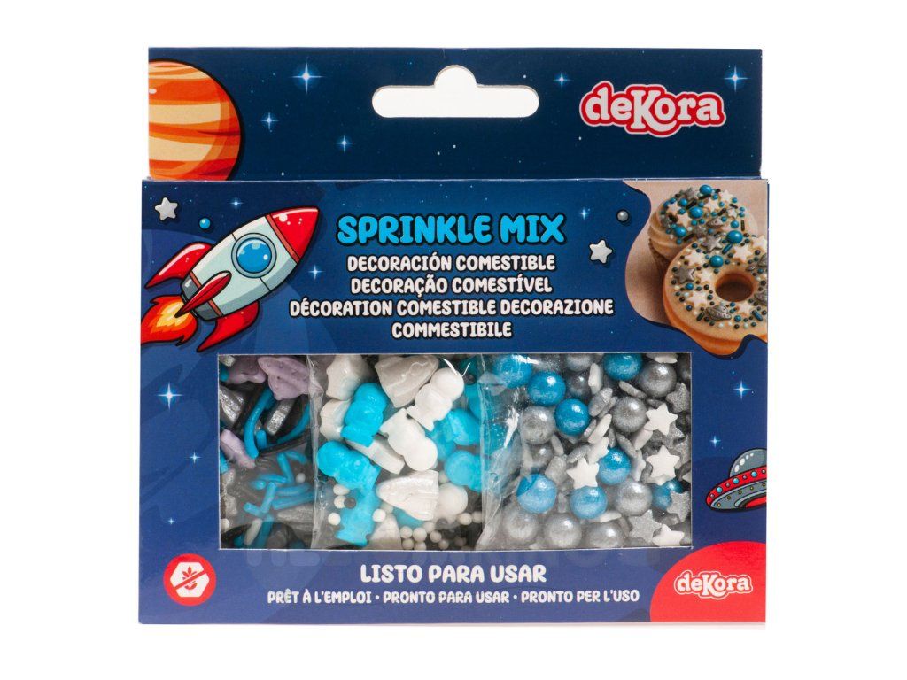 434030 DISPLAY 10 BLISTERS MIX SPRINKLE ASTRONAUTA 70G 6