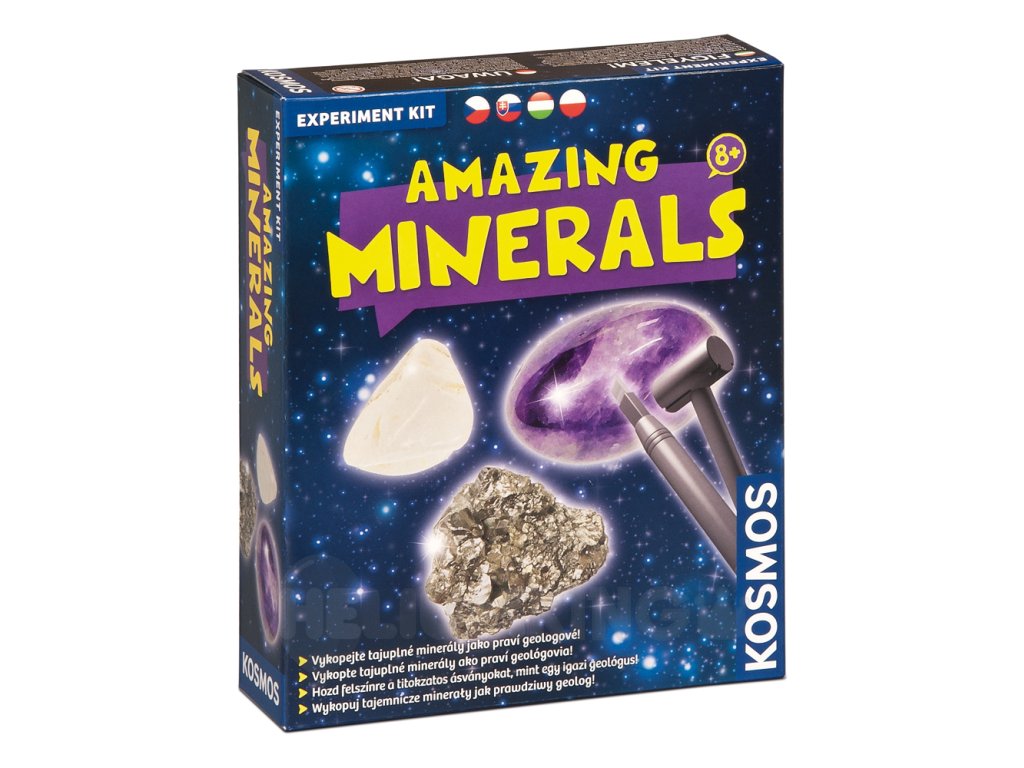 Experimentálna súprava Amazing minerals