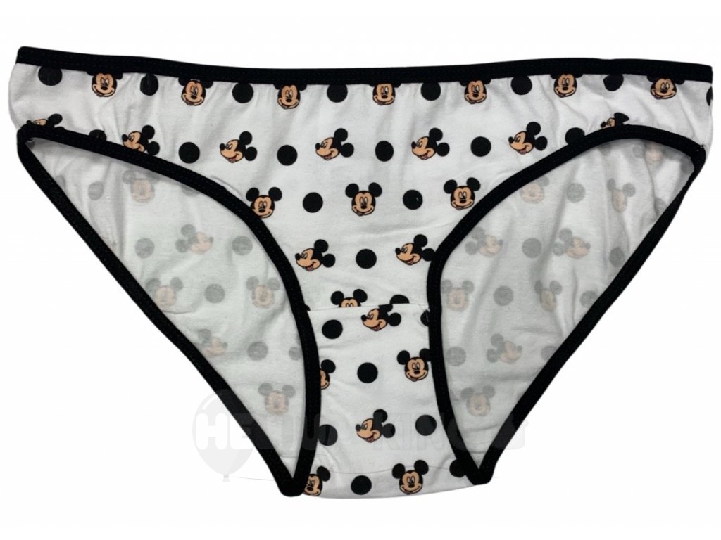 Dámske spodné prádlo - Mickey Mouse biele - HeliumKing.sk