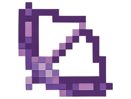 Minecraft luk - Fialový