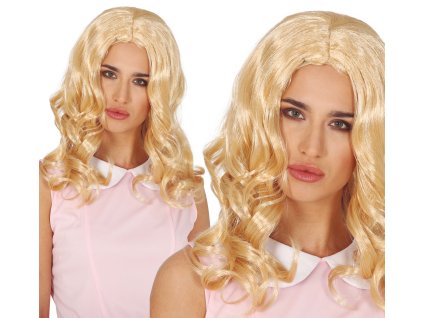 Blond parochňa s jemnými vlnami