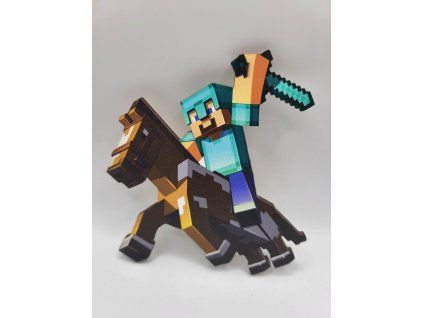 Magnetka na tortu - Minecraft jazdec