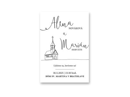 Oznámenie - Classic