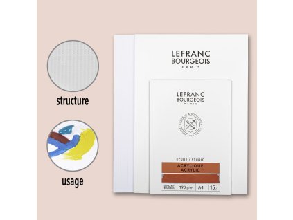 3013643013402 LB STUDIO ACRYLIC PAPER PADS [ZOOM V2]