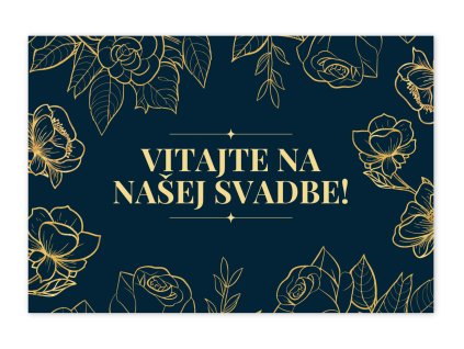 Uvítacia tabuľa - Orient Gold