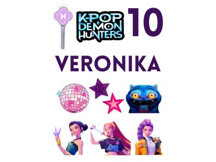 Jedlé personalizované obrázky - KPop Deamon Hunters