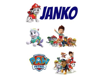 Jedlé personalizované obrázky - Paw Patrol