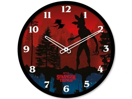 Nástenné hodiny - Stranger things 25 cm
