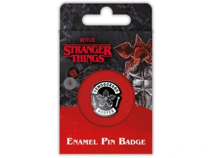 Odznak Demogorgon Hunter - Stranger Things