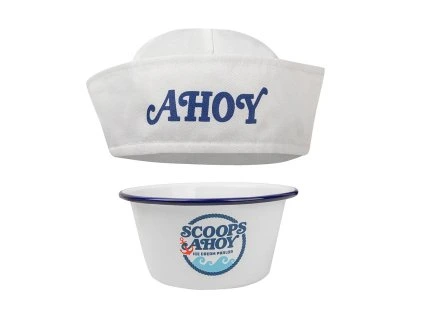 Set miska + čiapka Scoops Ahoy - Stranger Things