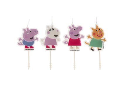 346248 4 VELAS CUMPLEAÑOS PEPPA PIG 1