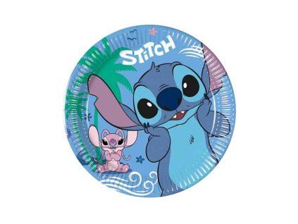 Papierové taniere - Stitch 20 cm