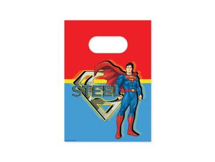 Darčeková párty taška - Superman Krypton 4 ks