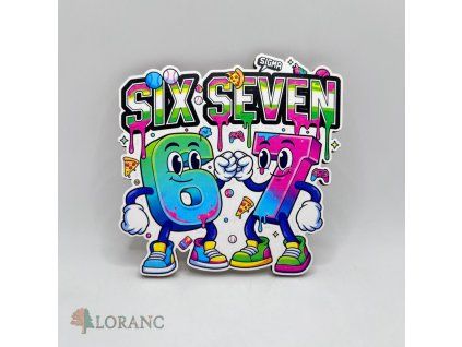 Magnetka na tortu - Six Seven