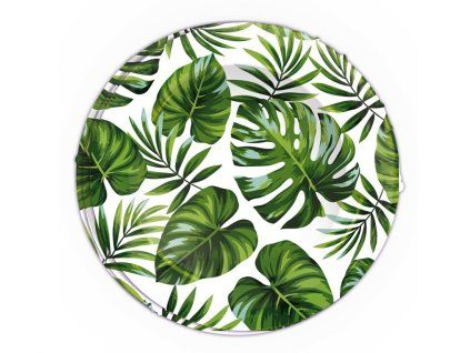 Papierové taniere - Tropical 23 cm
