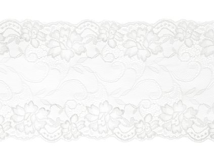 Čipka biela 0,18 x 9 m