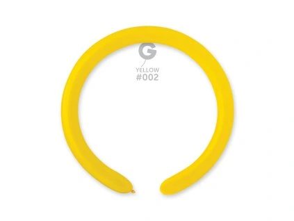 Tvarovací balónik žltý