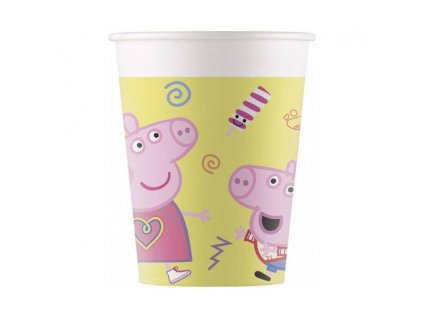 36647 1 papierove pohare peppa pig 8 ks