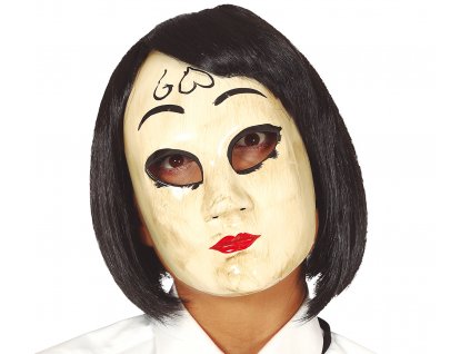 Maska - Číňanka so srdiečkom (Očista)