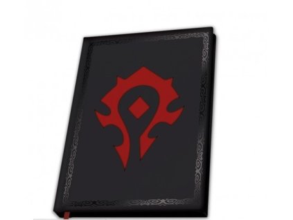 world of warcraft a5 notebook horde x4