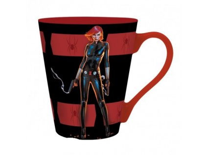 marvel mug 250 ml black widow box x2