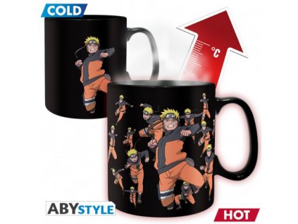 naruto shippuden mug heat change 460 ml multicloning box x2