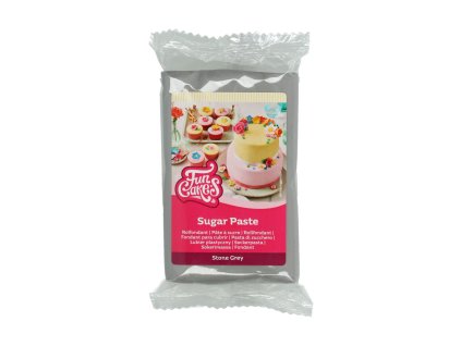 Šedý rolovaný fondant (farebný fondán) 250 g