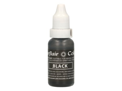 Tekutá farba Black - Čierna 14 ml