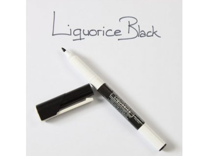 Potravinárska fixka Liquorice Black - Čierna