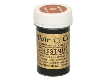 Gélová farba Chestnut - Orieškovo hnedá 25 g