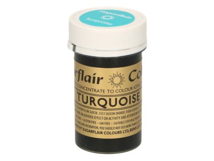 Gélová farba Turquoise -  Tyrkysová 25 g