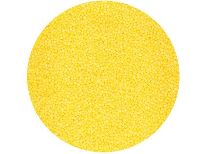 Cukrové guličky Nonpareils  Yellow - Žlté 80 g