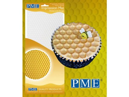 Odtlačková štrukturálna fólia Honeycomb - Medový plát 15 x 30,5 cm