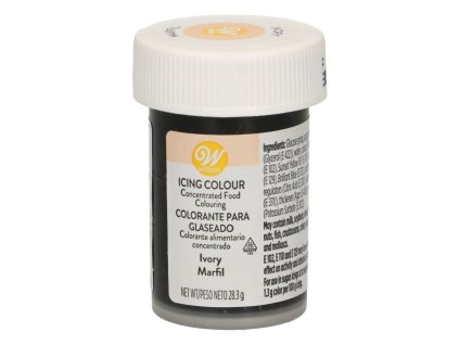 Gélová farba Ivory - Slonovinová 28 g