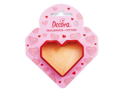 Vykrajovačka - geometrické srdce