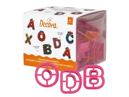 Sada vykrajovačiek - abeceda