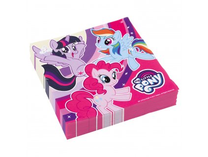 Servítky My Little Pony 33 x 33 cm 20 ks