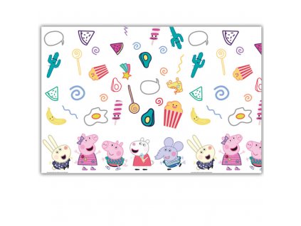 53342 1 obrus peppa pig 120 x 180 cm