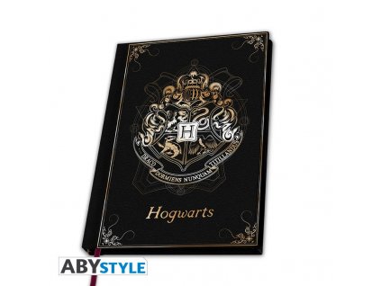 harry potter premium a5 notebook hogwarts x4
