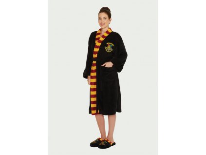 Hogwarts Womens Bathrobe Front WEB